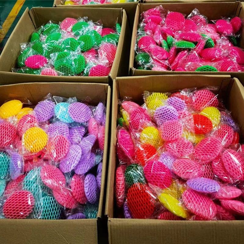 image-Fidget Worm Toy - Elastic Mesh Stress Relief