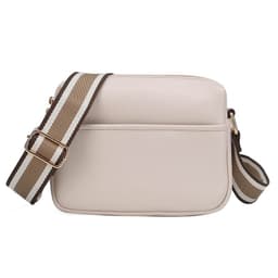 image-Women's PU Crossbody Bag - Small Square Shoulder Bag