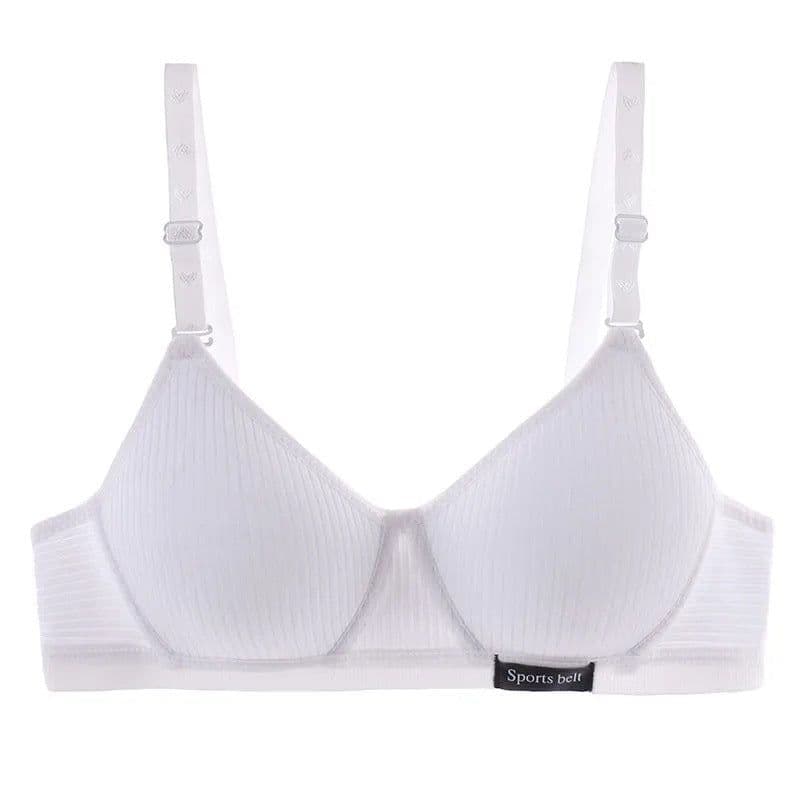 image-Girls Gather Bra Wireless Thin Cup - Light Grey 38/85AB