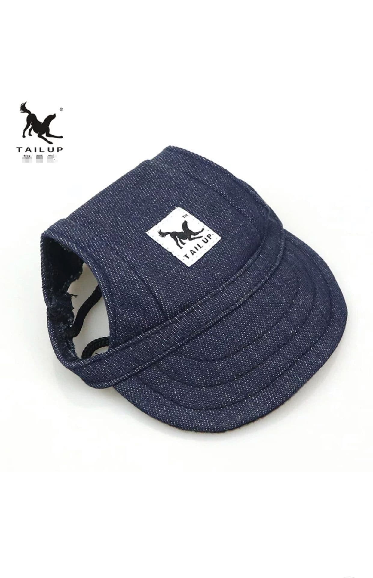 image-Canvas Baseball Cap - Denim Black XL