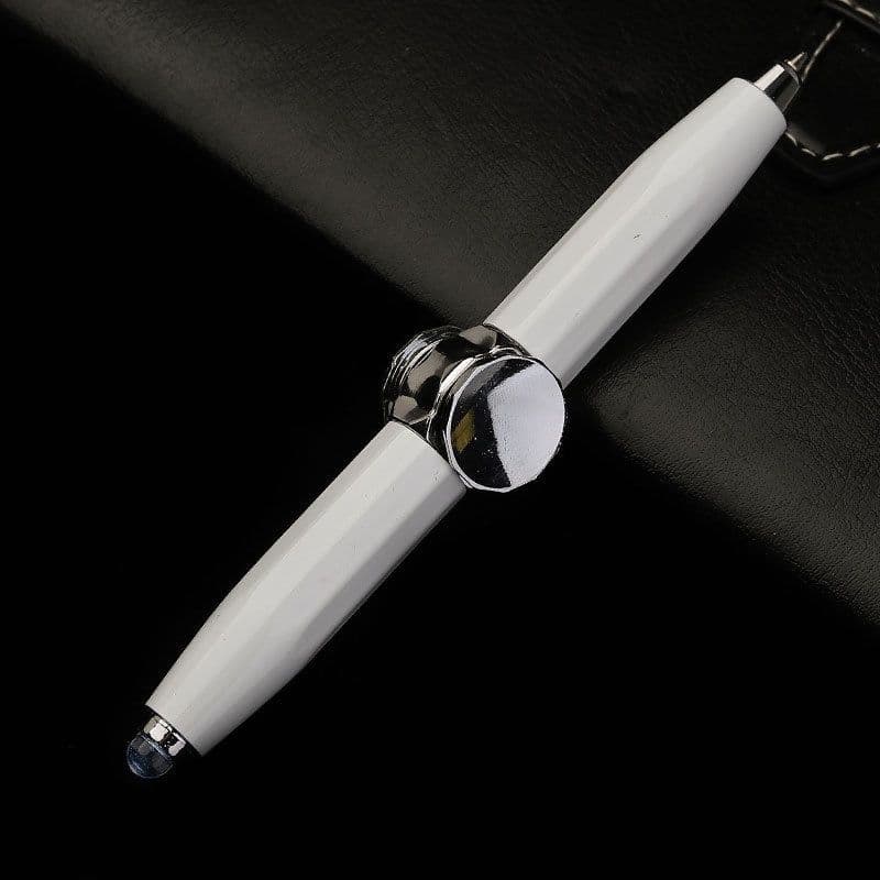 image-Wei Zhuang Fidget Gyro Pen - Black, 10.5*1.5cm Metal, 36g