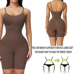 image-Nigar Body Shaping Jumpsuit - Nylon Seamless