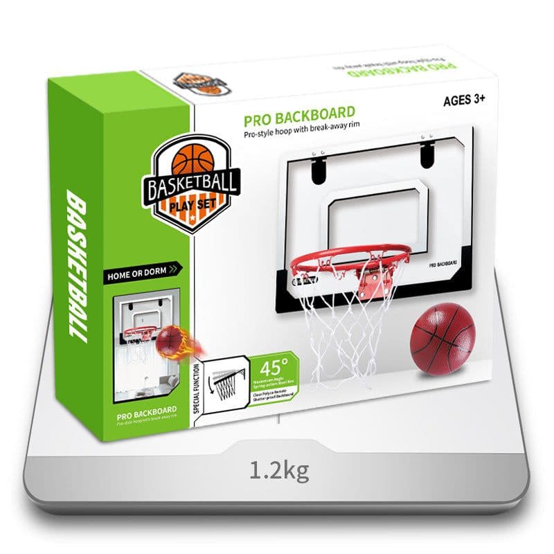 image-Le2 Generation Wall-Mounted Basketball Scoring Board, No-Punching Indoor Toy, 400mm