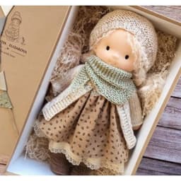 image-Waldorf Doll Cotton Handmade - Animal Cartoon