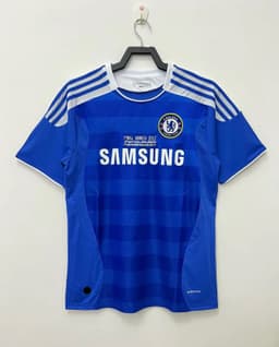 image-Chelsea 2007-08 Home Football Jersey - Men's S Retro
