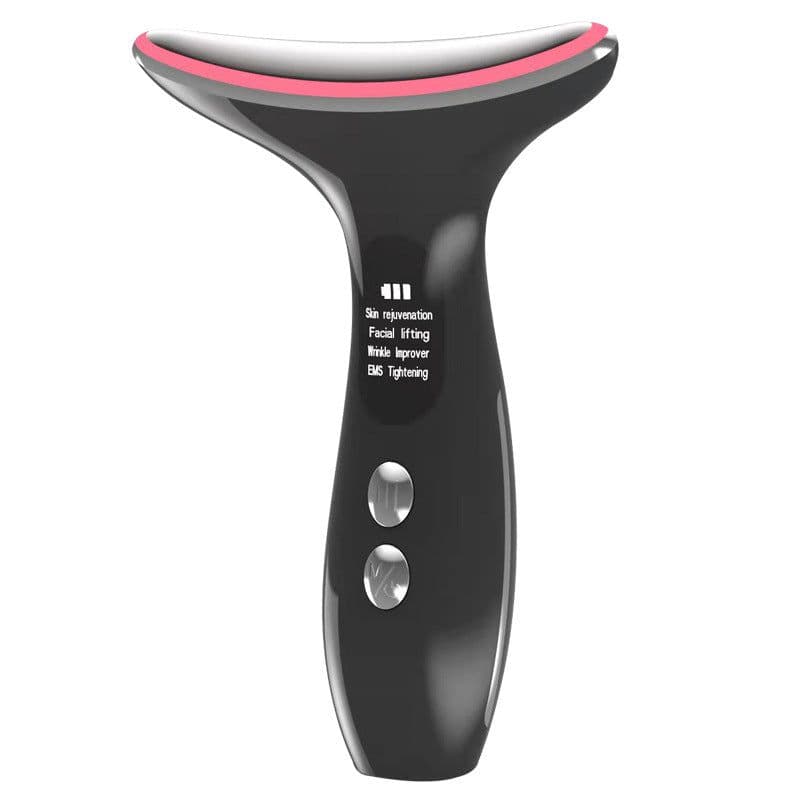 image-HailiCare EMS Neck Beauty Instrument - Pink 3-Speed Vibration Wrinkle Fade