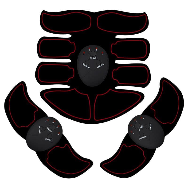 image-Anmer A81 Abdominal Fitness Stickers - 8-Pack Muscle Massager