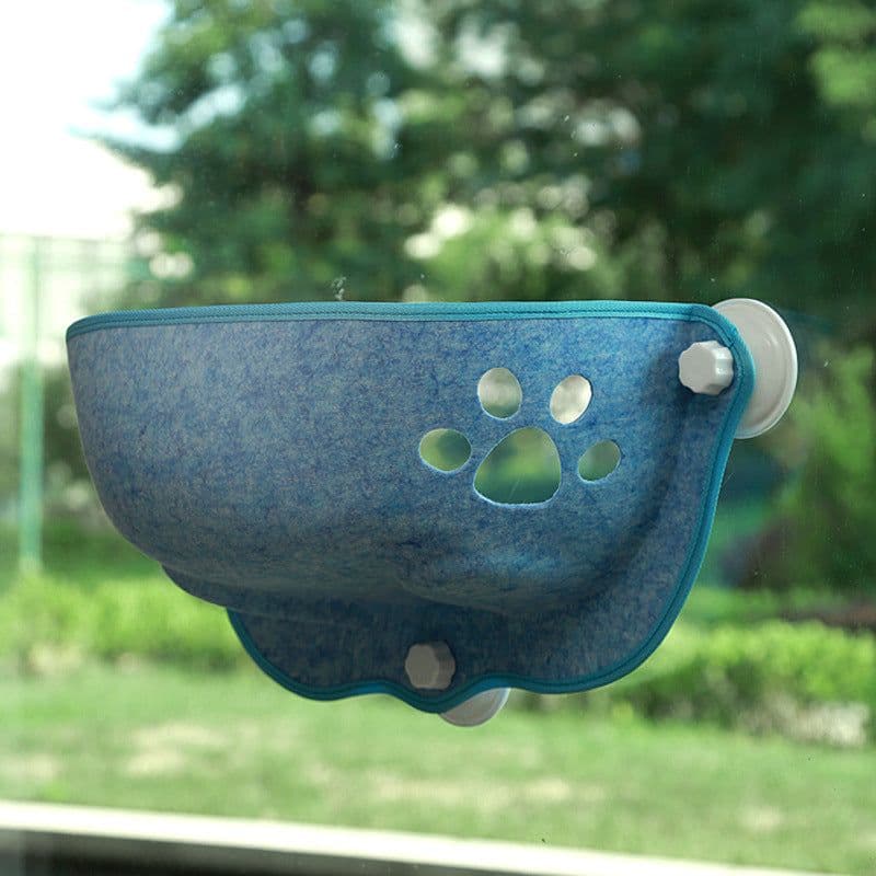 image-Cat Bed Hammock Window Suction Cup Pink