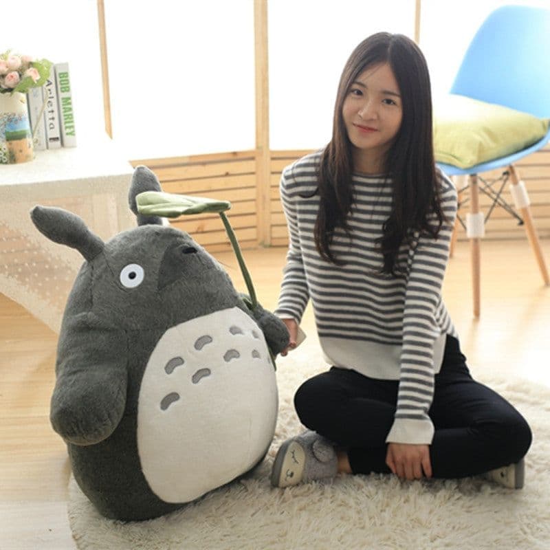 image-Miyazaki Hayao Cage Cat Plush Toy - 70cm, PP Cotton