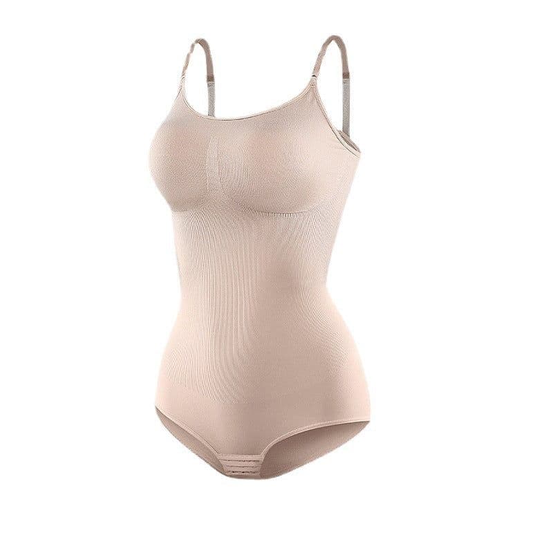 image-Chen Xuan Seamless Corset XXXL Brown Nylon