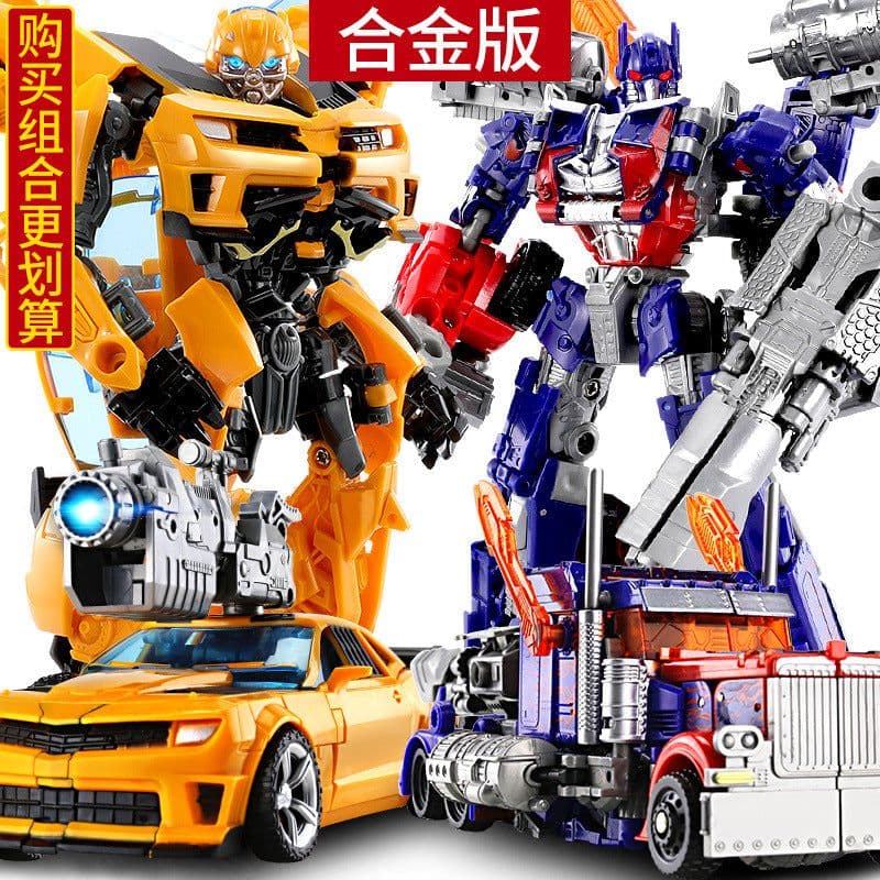 image-King Kong Robot Toy Car - Genuine Alloy Figure - Dinosaur, Wasp, Steel Cable - 25cm
