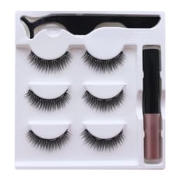 image-Magnetic False Eyelashes 5 Pairs 8-15mm Thick