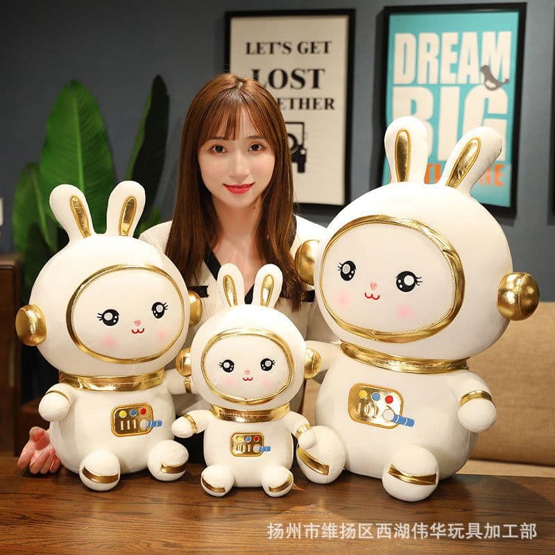 image-Space Rabbit Plush Doll - 80cm Astronaut Cute