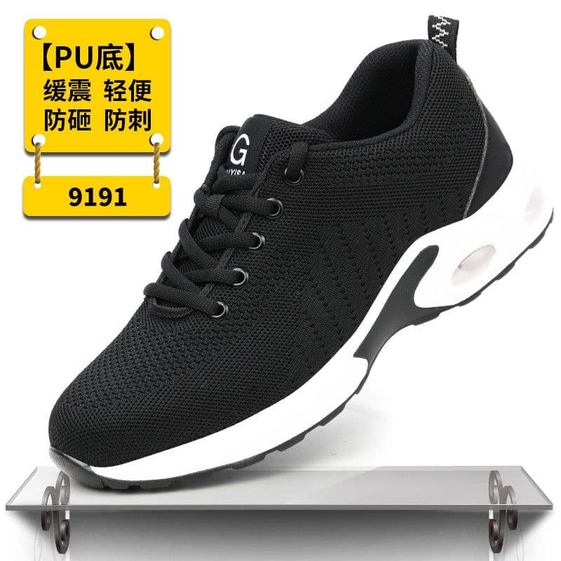 image-Welshund Safety Work Shoes - Steel Toe Anti-Smash