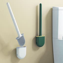image-Petite Silicone Toilet Brush - PP+TPR - Decorative Cleaning Brush