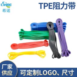 image-Cione Yoga Resistance Band - Blue, TPE, Squat Training Circle