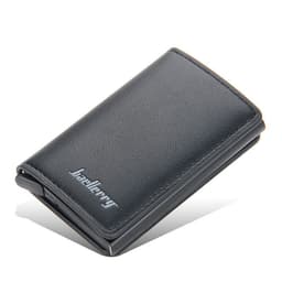 image-2021 new men's and women's neutral card holder metal aluminum shell anti-magnetic automatic pop-up rfid business card holder card holder