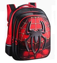 image-Sly Bird Cartoon School Bag - Red, Toddler Boy 3D Superman