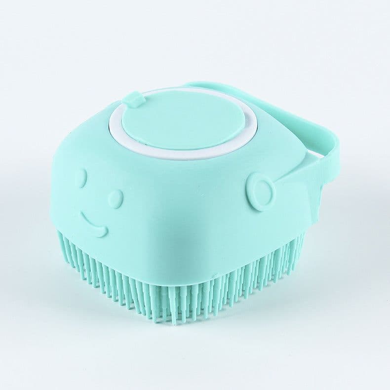 image-Silicone Baby Bath Brush - Soft Bristles - Back Scrub (55 characters)