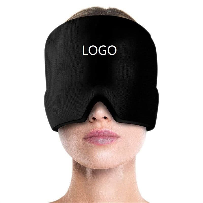 image-Ice Gel Compress Mask - Hydrogel Hot Cold Therapy