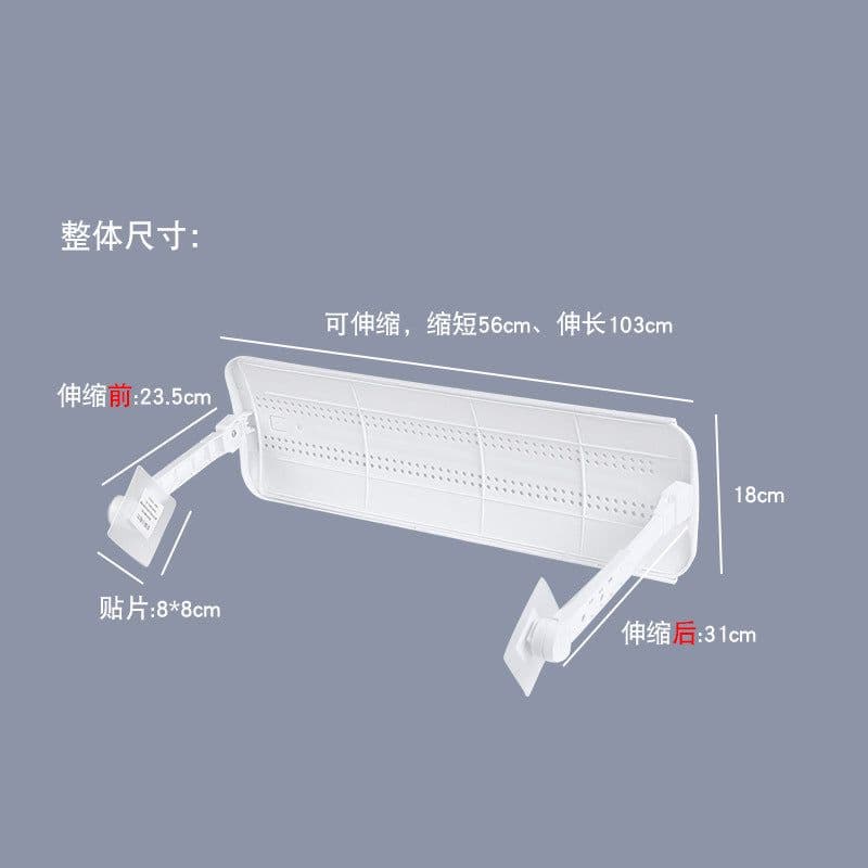 image-Safbad Beauchamp Retractable Windshield Air Conditioner Baffle