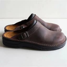 image-Lexi Men's Cork Sandals - Brown Size 48