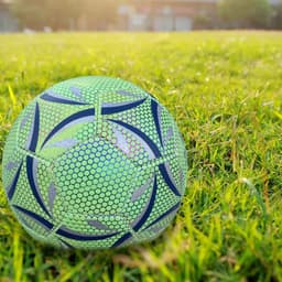 image-Cross-border shipping No. 5 luminous football fluorescent luminous reflective football school training camp competition factory wholesale