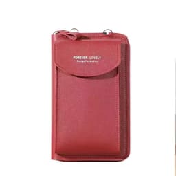 image-Fort Carpenter Mobile Phone Bag - Deep Pink PU