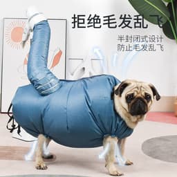 image-Pet Drying Bag - XXL Blue Dog Cat Bath Hair Dryer