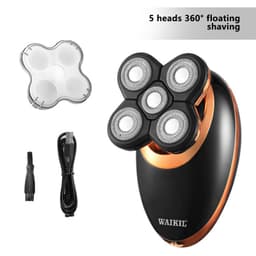 image-Five In One Waterproof Smart Razor For Men Seven Blade Electric Shaver