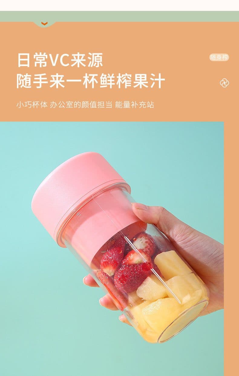 image-Portable Electric Juicer Cup - Rechargeable Mini
