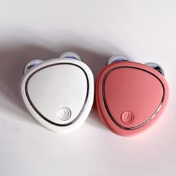 image-Micro-current Beauty Massager - Pink Face Lift Tool