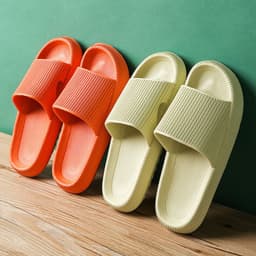 image-EVA Slippers Unisex Thick Sole 3.5cm Black