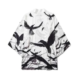 image-2021 cross-border new Japanese-style digital printing kimono men and women cloak coat pajamas cardigan summer