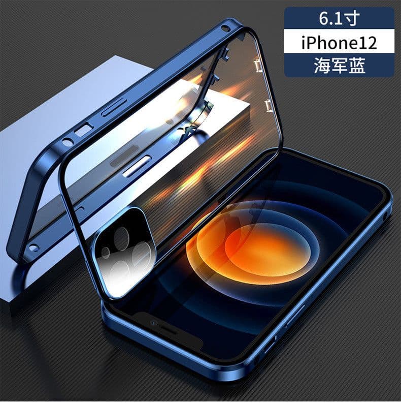 image-iPhone 14 Pro Max Case Glass Magnetic - Red