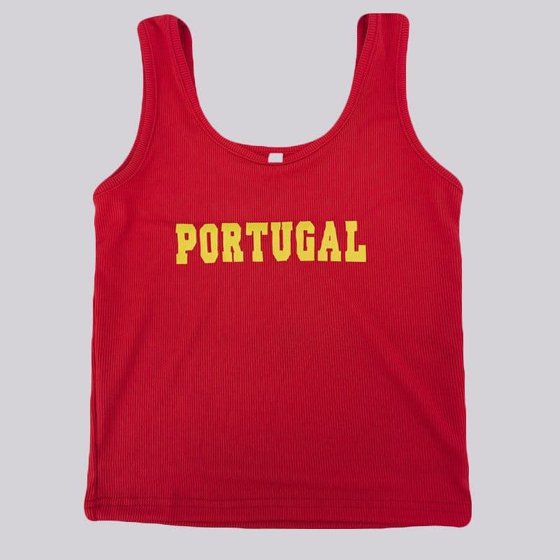 image-European American Y2K Blue Crop Top - Slim Fit