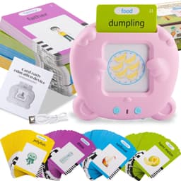 image-Cross-border Early Ed Flashcard Reader - Spanish, 112 Cards, Plastic