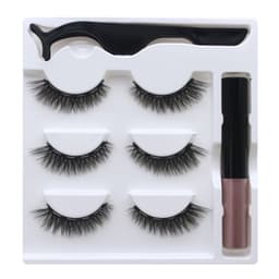 image-Magnetic False Eyelashes 5 Pairs 8-15mm Thick