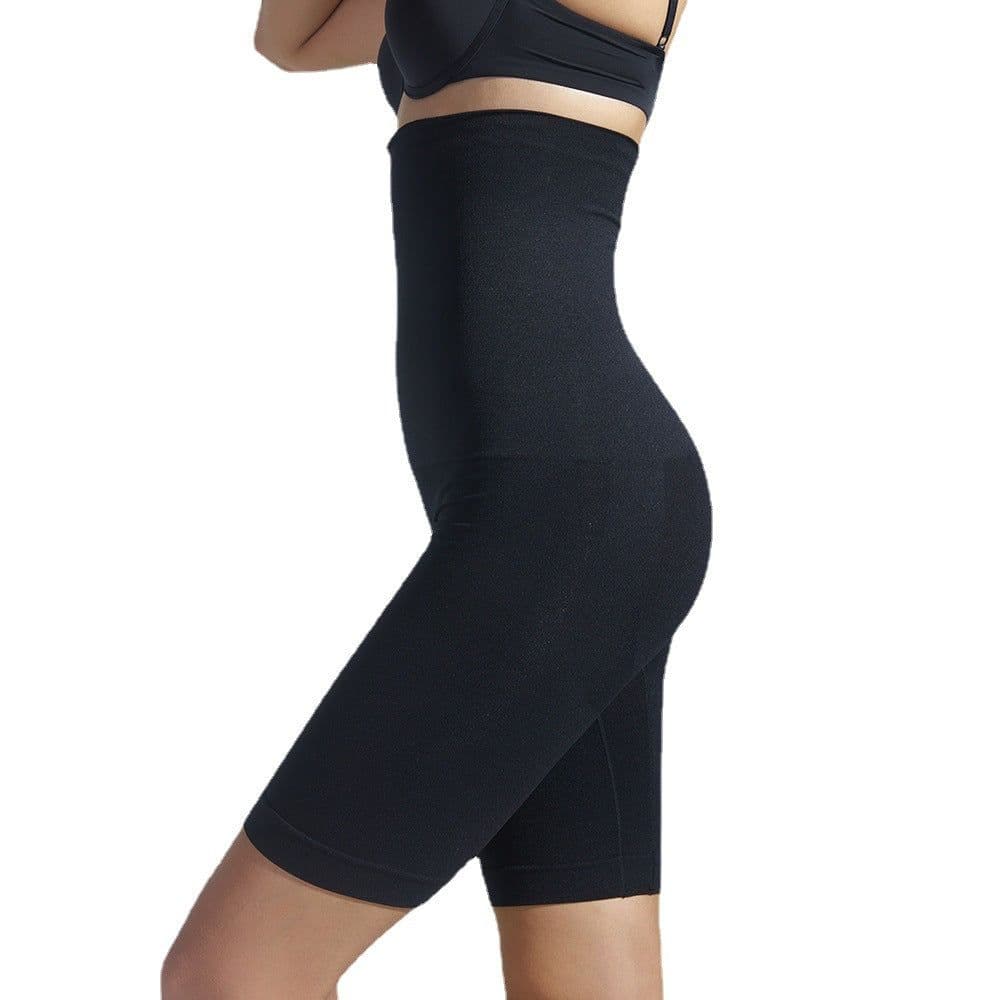 image-Cross-border Foreign Trade Ladies High Waist Silicone Dispensing Body Sculpting Pants Europe and America Tight Underpants