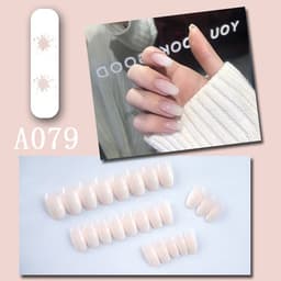 image-Internet celebrity new fake nails wearable nails finished nail patches nail art patches removable nail patches nail art accessories