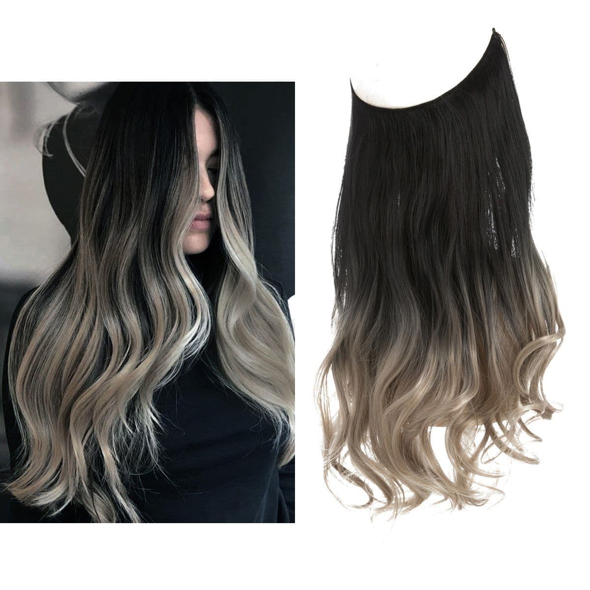 image-Sierra Wig Long Curly Hair 18" High Temperature Fiber