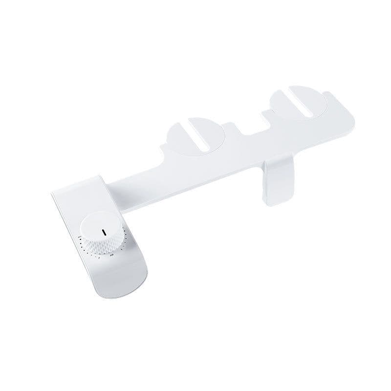 image-Ultra-Thin Toilet Bidet Cleaner, Dual Nozzle, EU CE Certified, 6mm Thickness, Manual