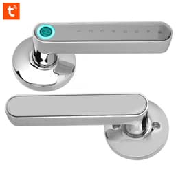 image-WAFU WF-016T Fingerprint Smart Door Lock Silver
