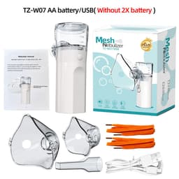 image-Portable Handheld Nebulizer - White USB Rechargeable