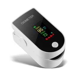 image-LK87 88 finger clip oximeter pulse index blood oxygen saturation sleep convenient detection tester cross-border
