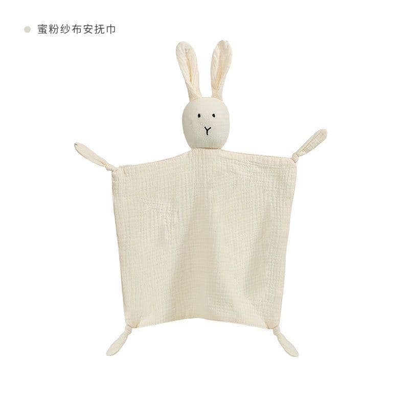 image-Augleka Baby Soothing Towel - Rabbit Dark Blue 30cm