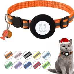 image-Sheng Hongjia Apple Airtag Protective Case Light Green Pet Collar