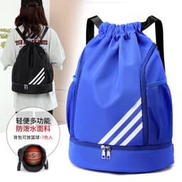 image-Lynn Paul Sports Backpack - Orange Stripe Waterproof