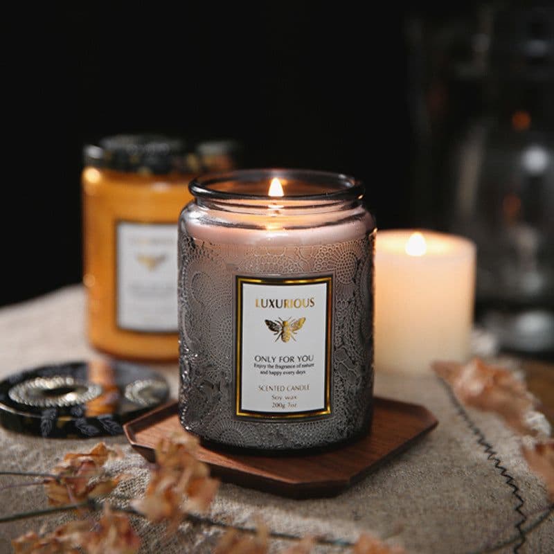image-Yichao Scented Candle 200g - Amber Moss