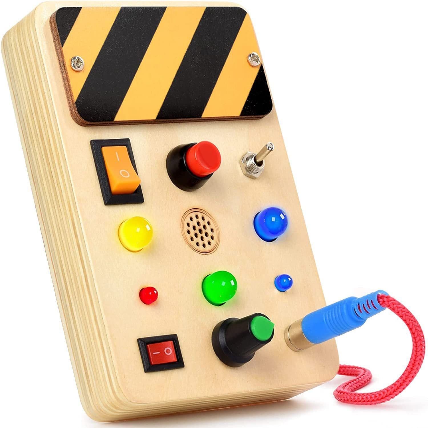 image-Dusan Wood Busy Board - Christmas Tree 15cm